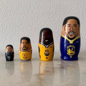 Golden State Warriors 2019 Players Russian Doll Set